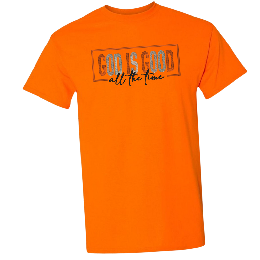 God is Good All the Time Embroidery Design