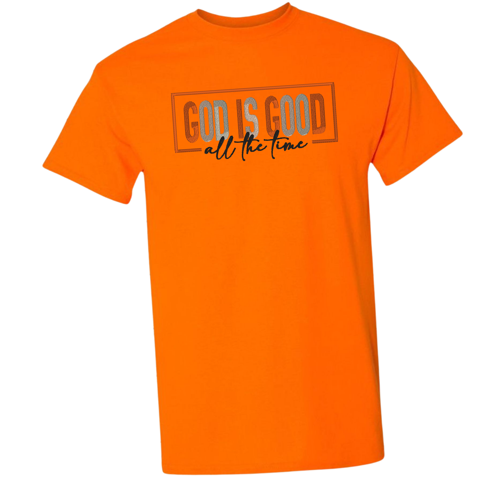 God is Good All the Time Embroidery Design